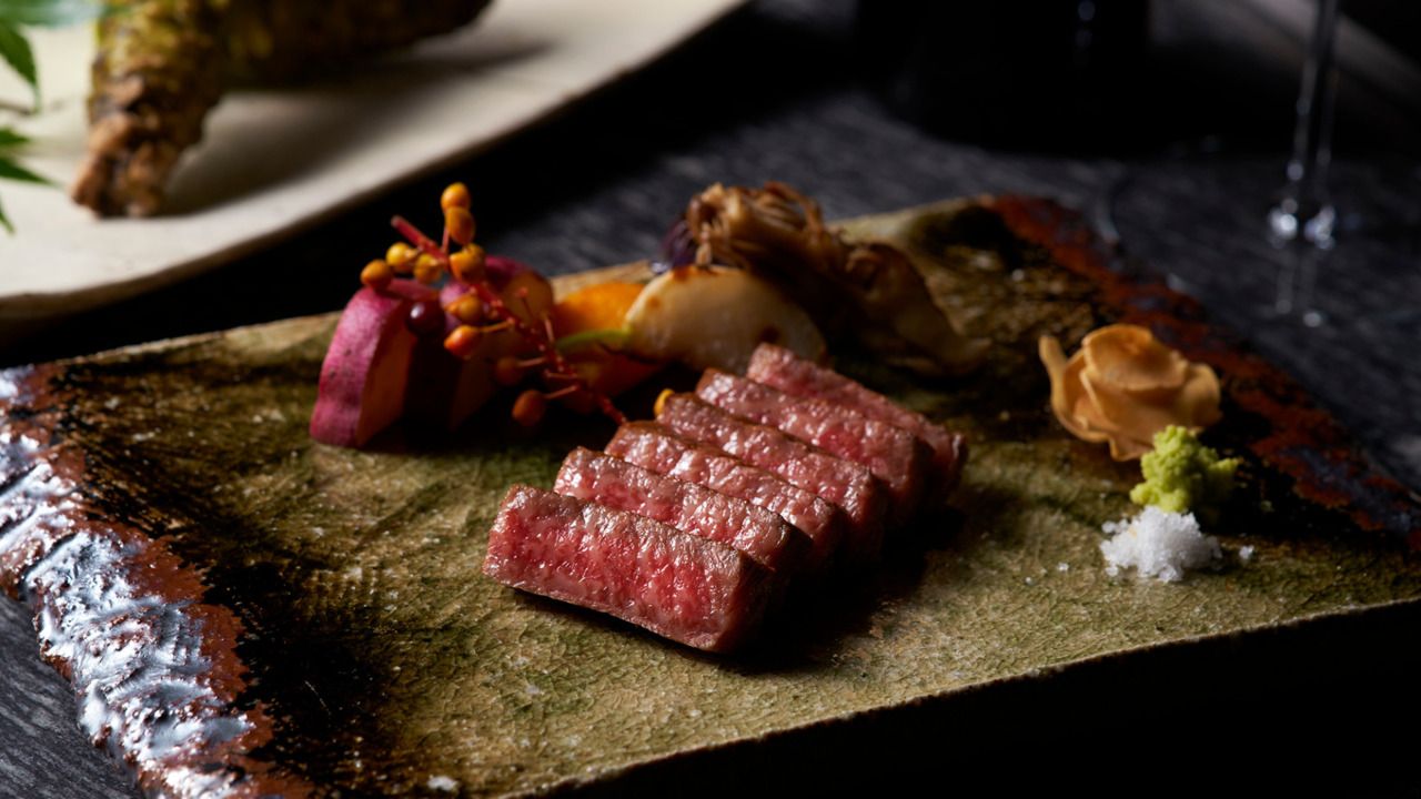 Seasonal Fish and Tajima Ota beef　Lunch Course