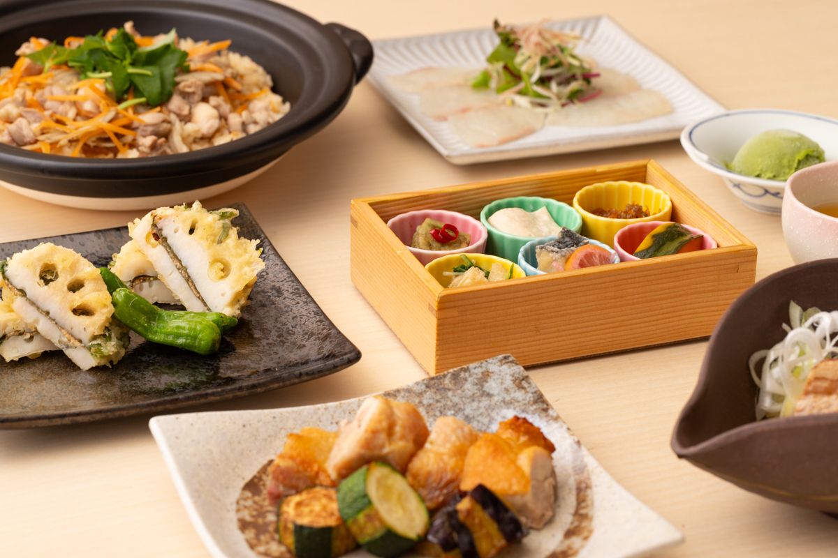 おはし　季節のコース【彩】お食事のみ　8品　4180円