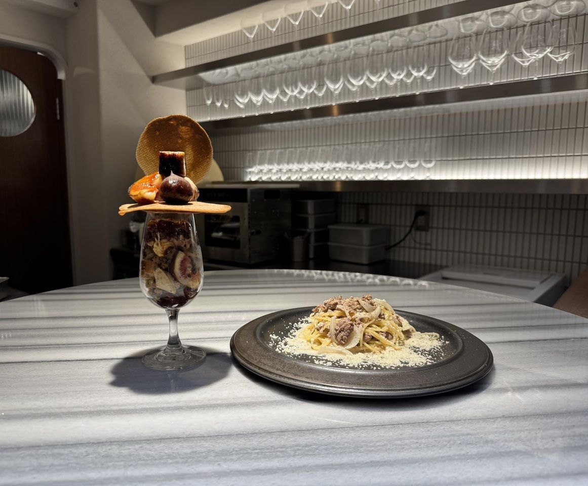 Parfait and half pasta set