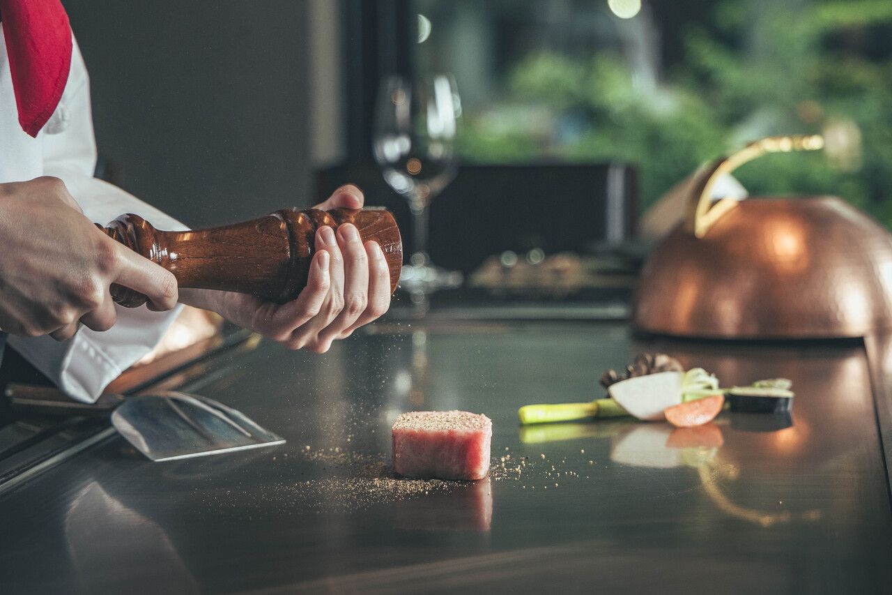 Sanuki Olive Beef Steak Set