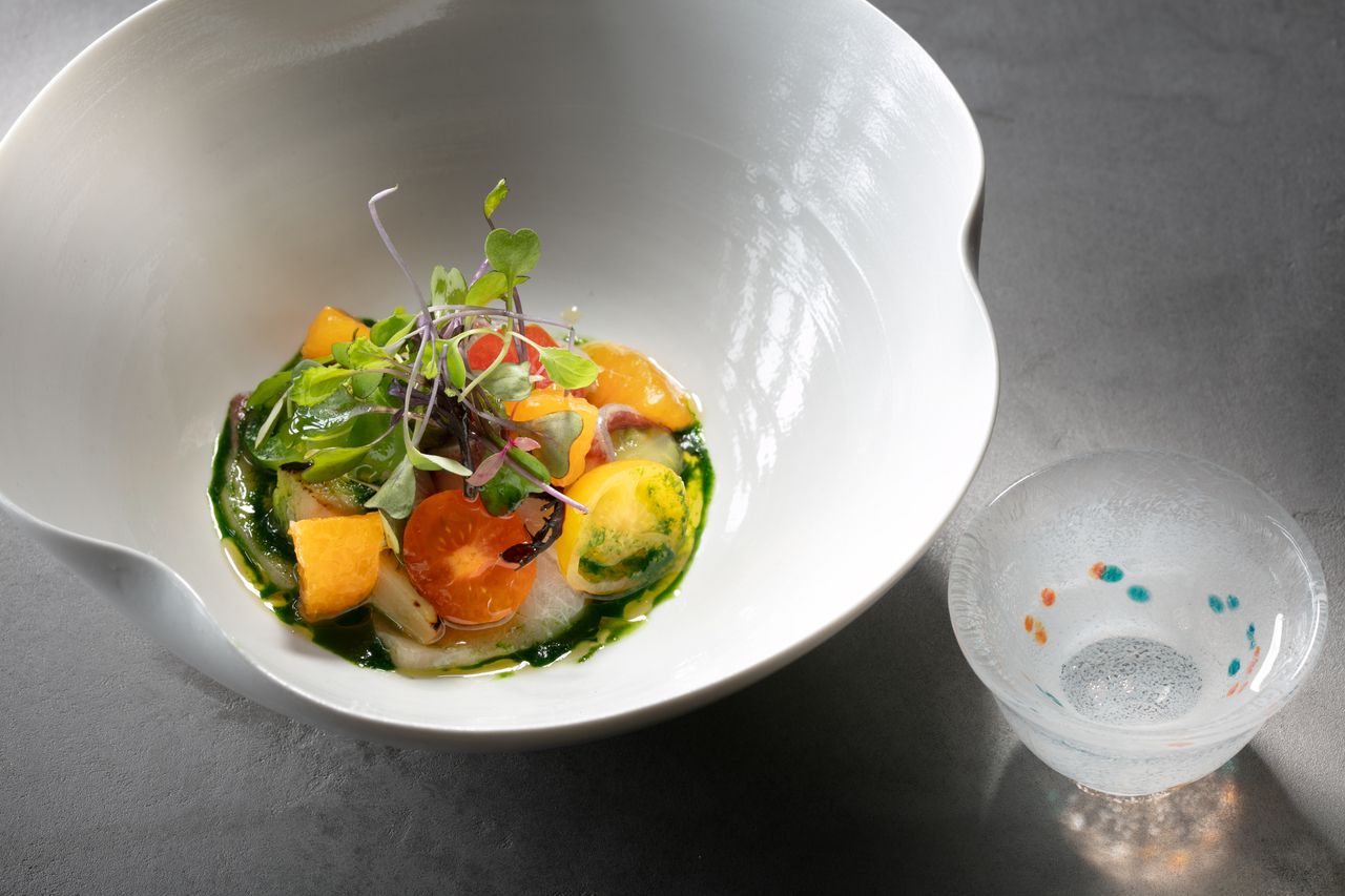 Seasonal recommended course and pairing