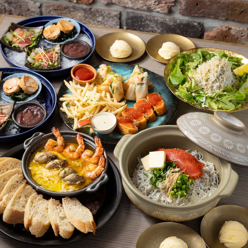 【WEB限定！！コース全面リニューアル！】これさえ頼めば間違いなし！魚祭人気商品がとってもお得に楽しめるラインナップ！【生ビール含む飲み放題付き】