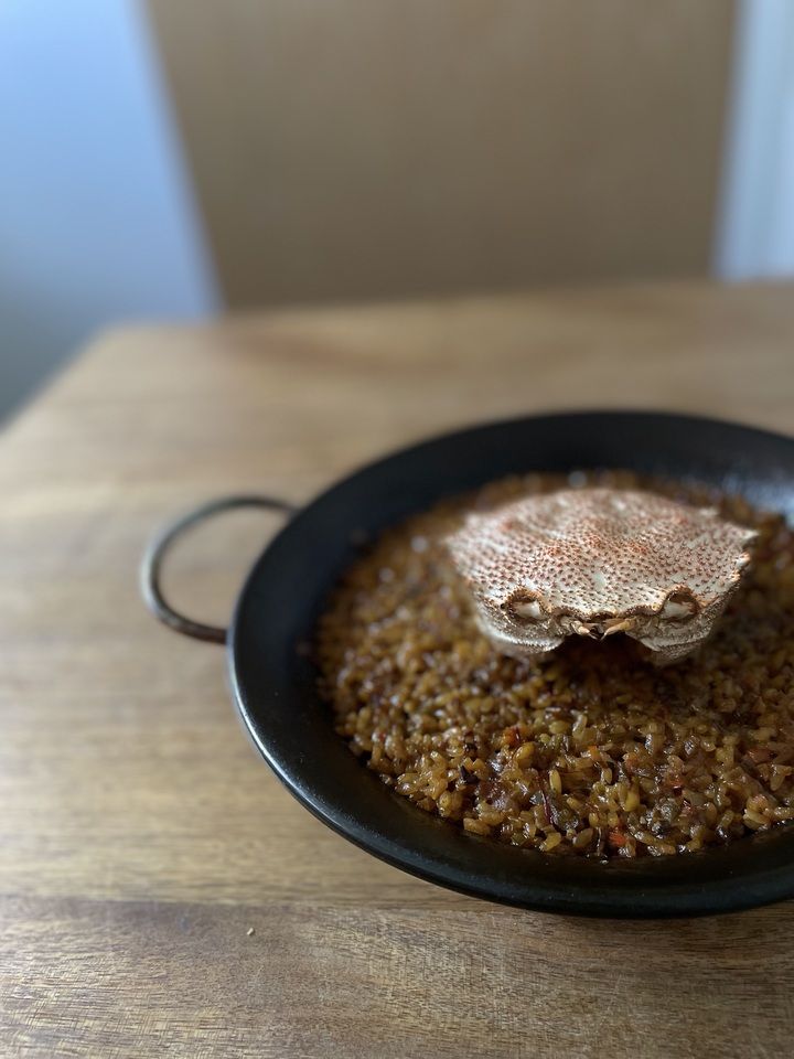  スペシャリテランチコース(パエリアセイコガニ)