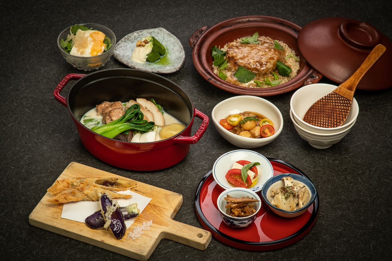 【ヴィーガンコース】野菜が主役の晩ごはんコース