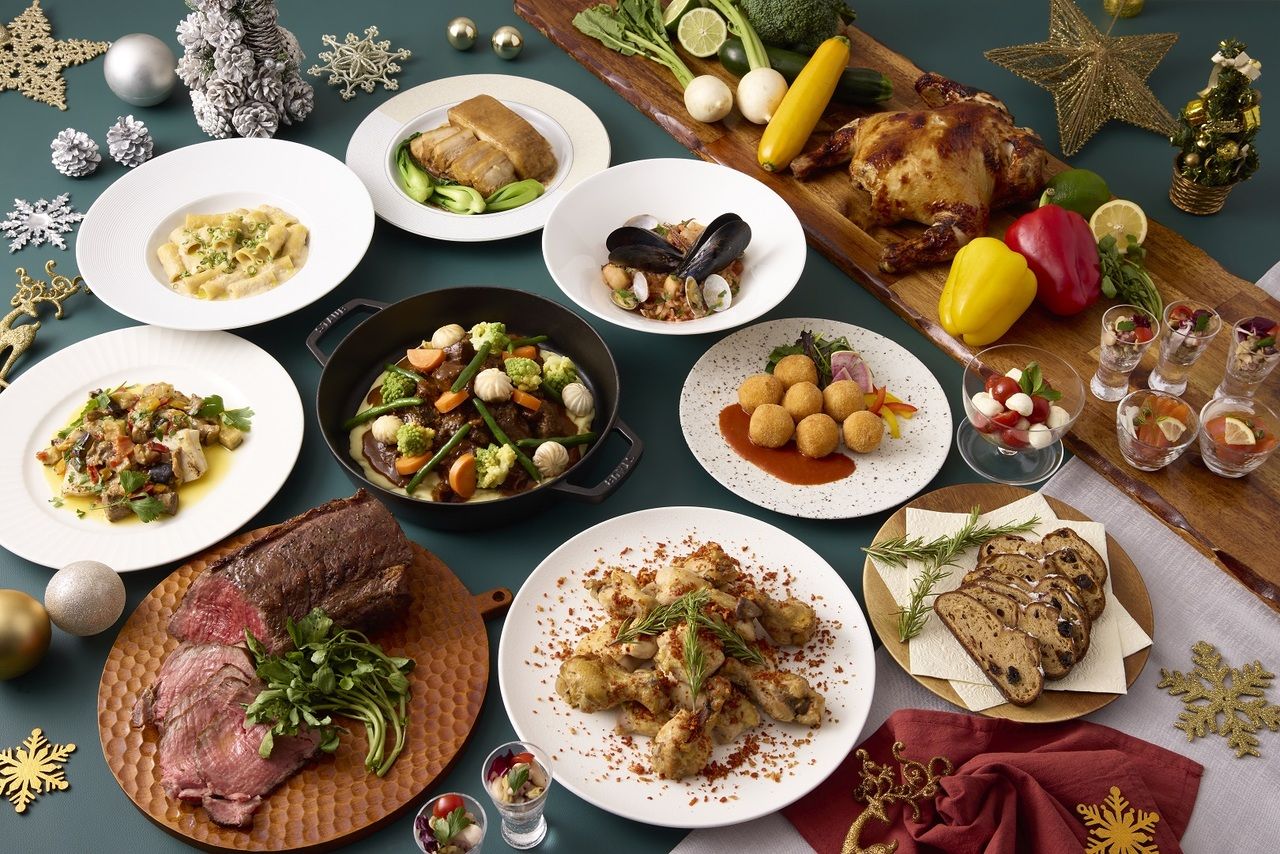 【Holiday Special】☆Jewelry Winter Buffet☆マンスリースイーツ等 Lunch ［小人］※座席90分制