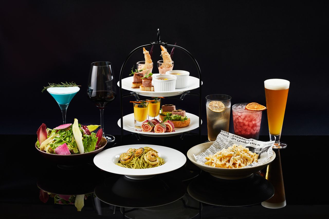 【下午茶】油封鸭和海鲜拼盘 + 2 小时畅饮（含香槟）（12/1~1/31）