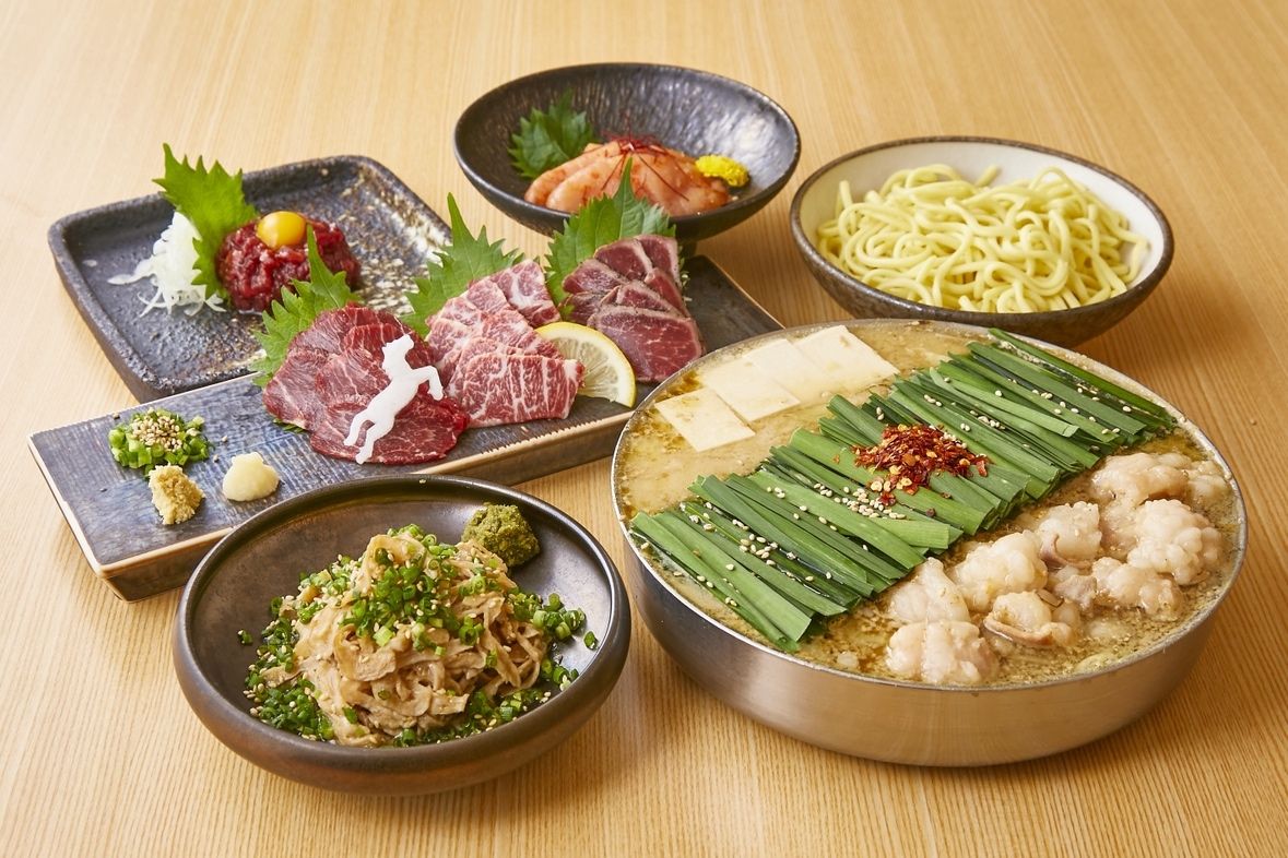 【飲み放題付き】おおやま馬刺しセット