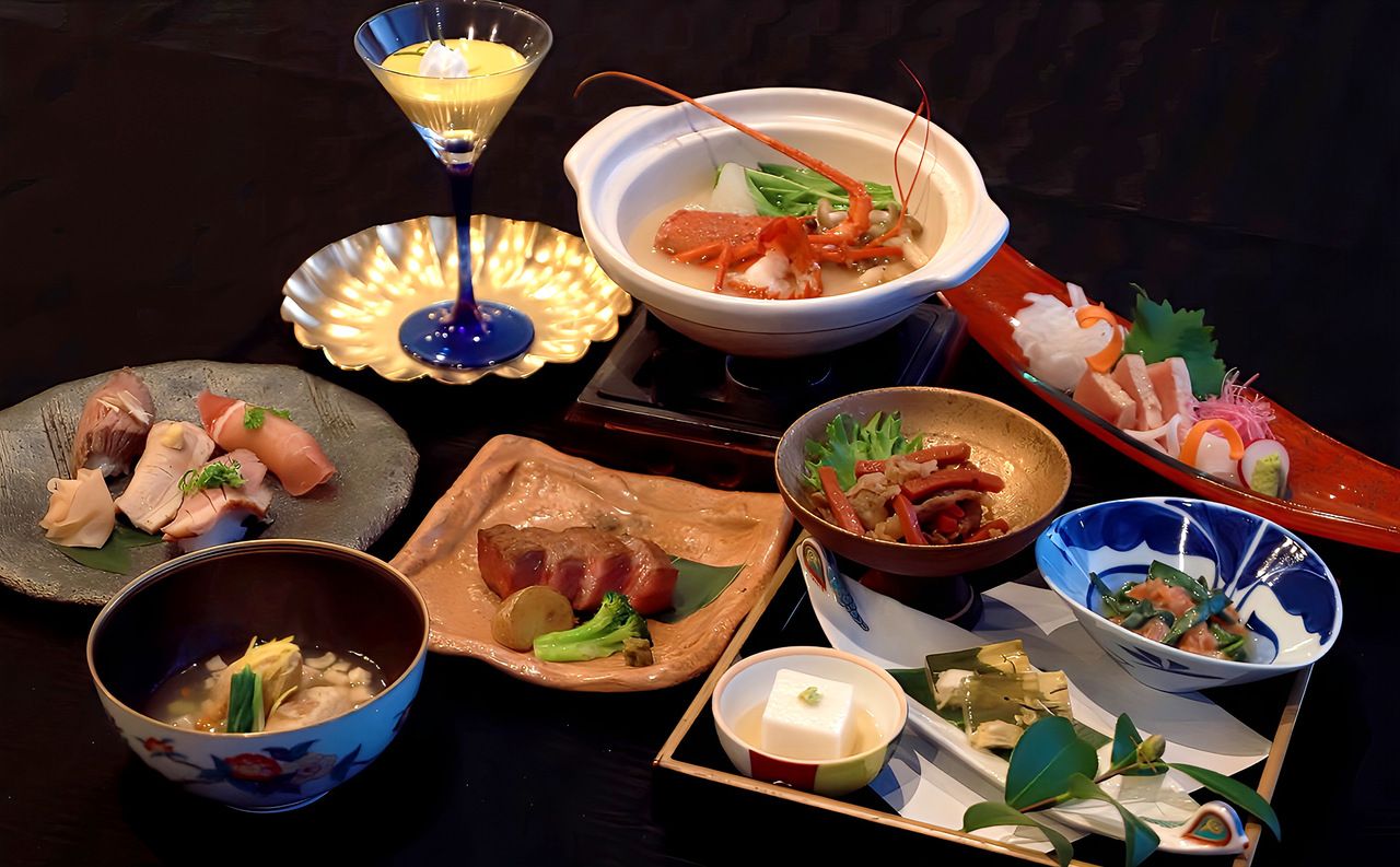 近江づくし懐石 12,000円   