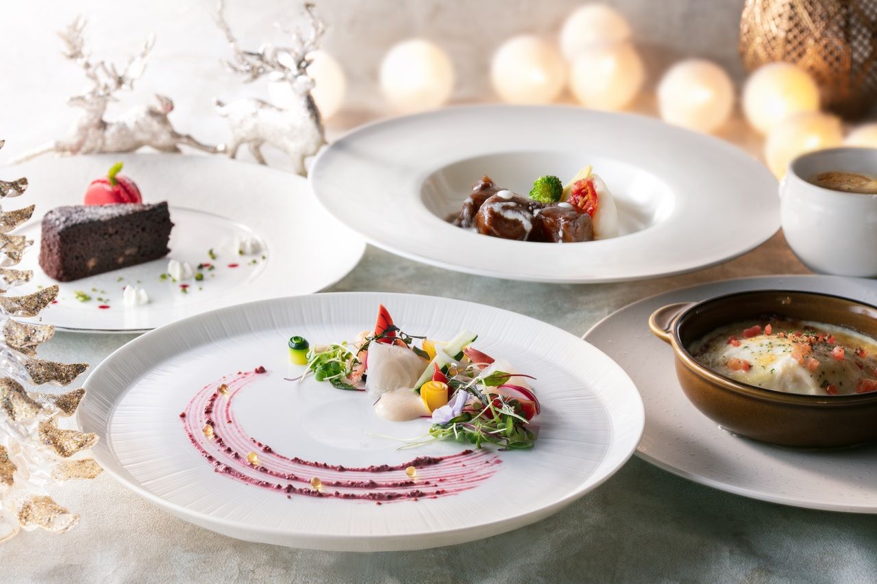 クリスマスランチコース