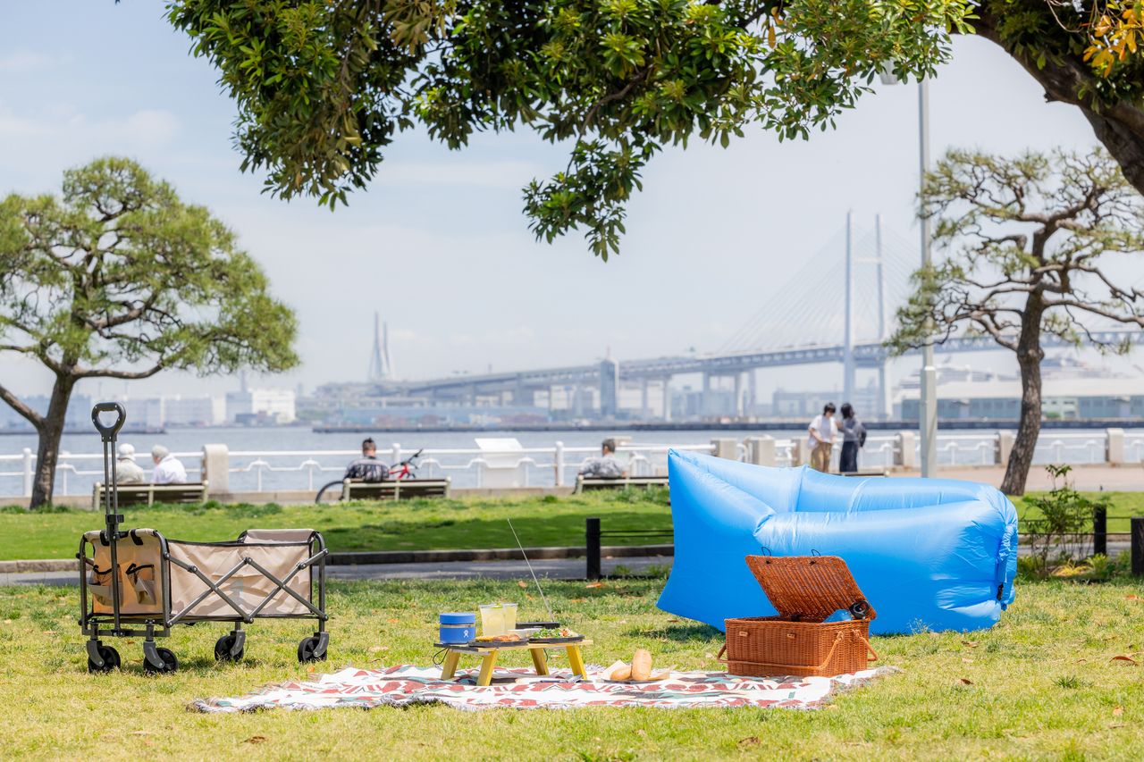 [Enjoy an elegant breakfast on the lush green lawn♪] MORNING Picnic Set