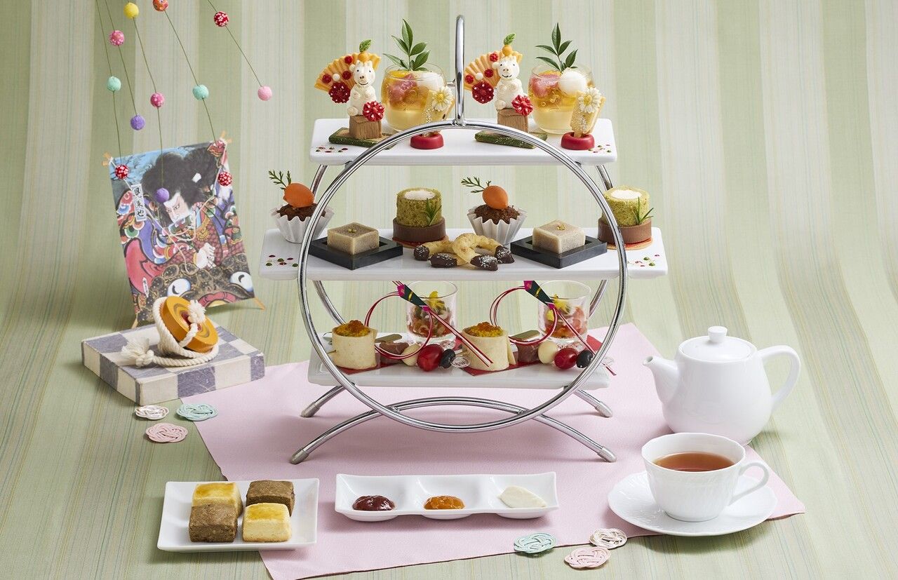 【WEB限定・土日祝17:00来店】新春アフタヌーンティー