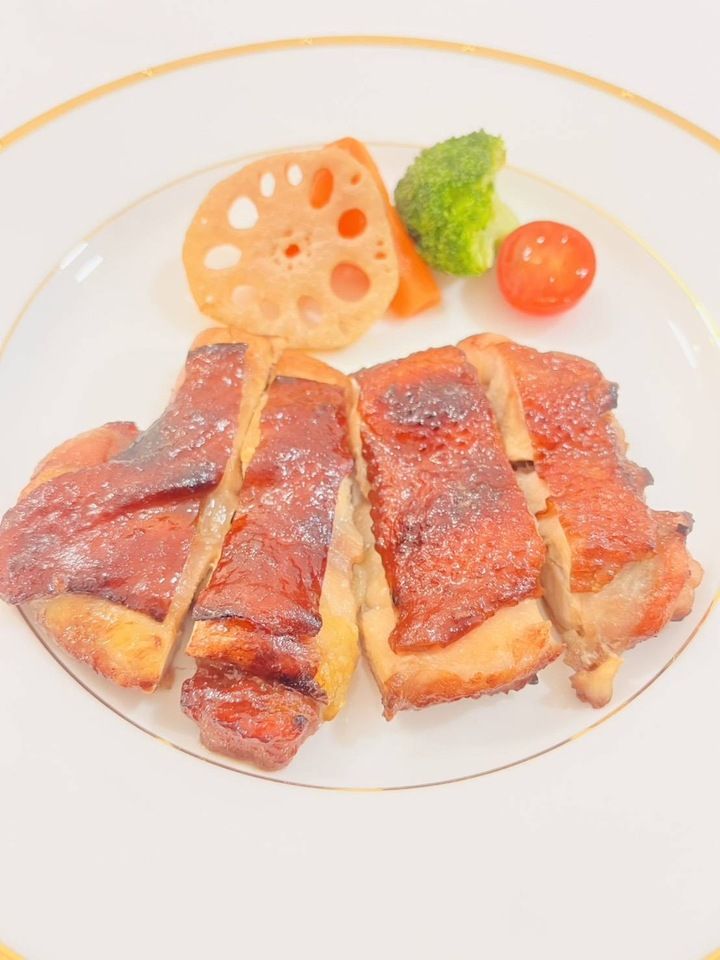 12月のランチ「ローストチキン」