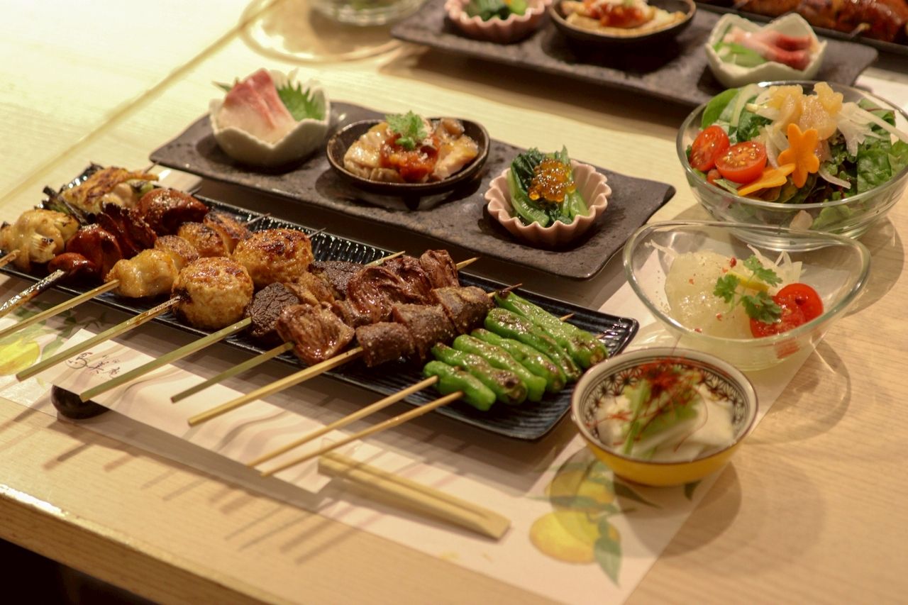 [8 skewers course]