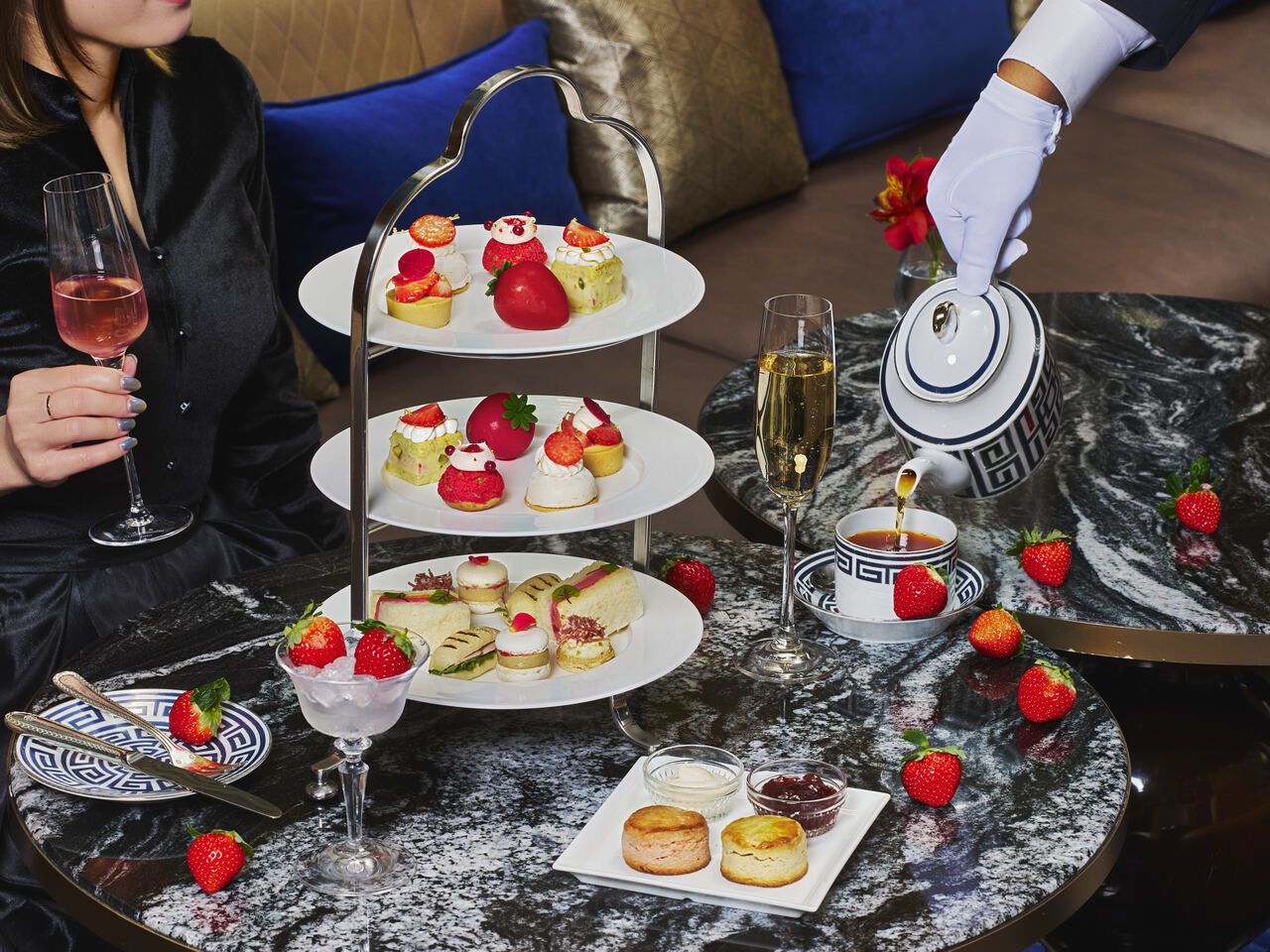 St. Regis Strawberry Afternoon Tea