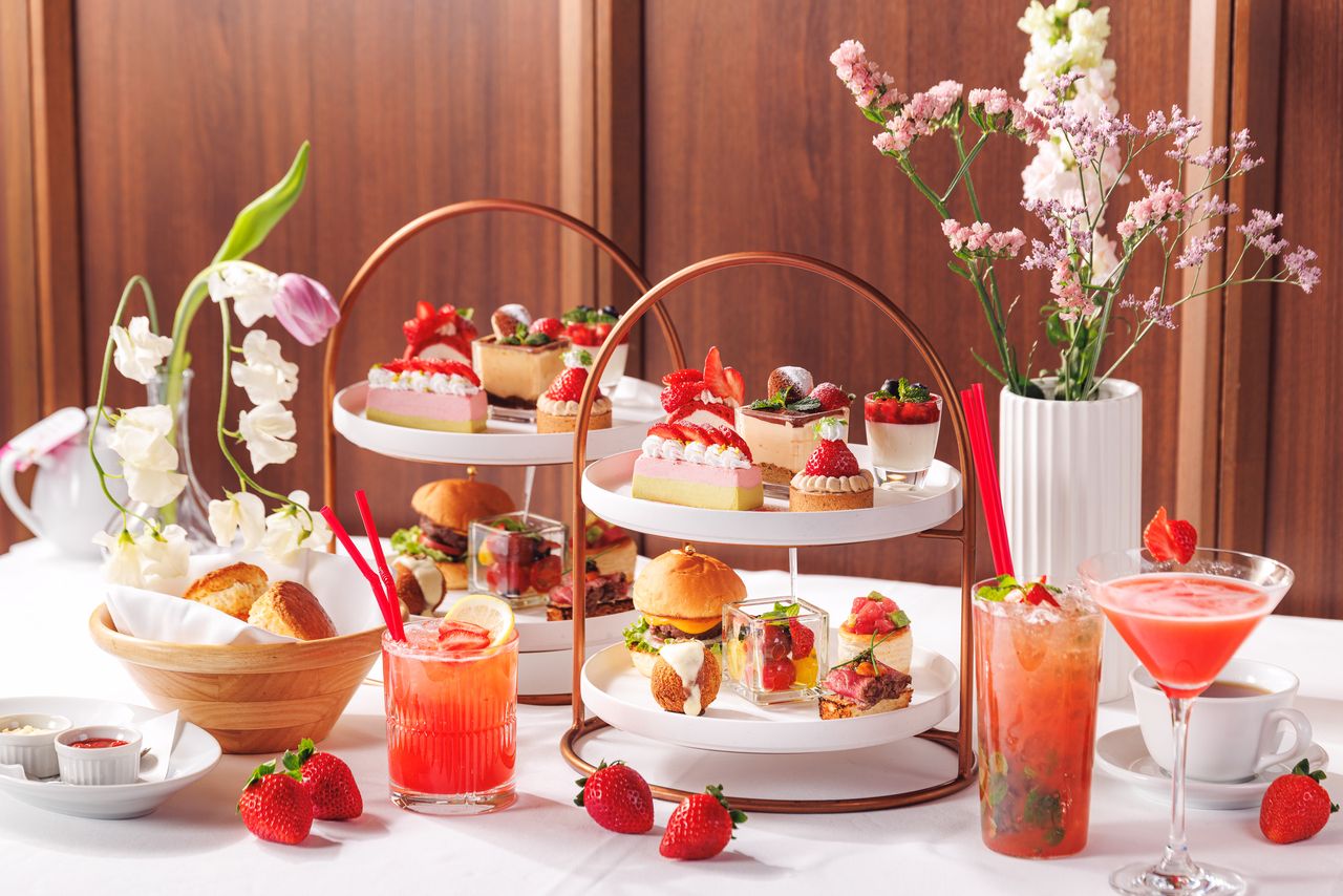 【テラス/平日】Strawberry  Afternoon Tea 