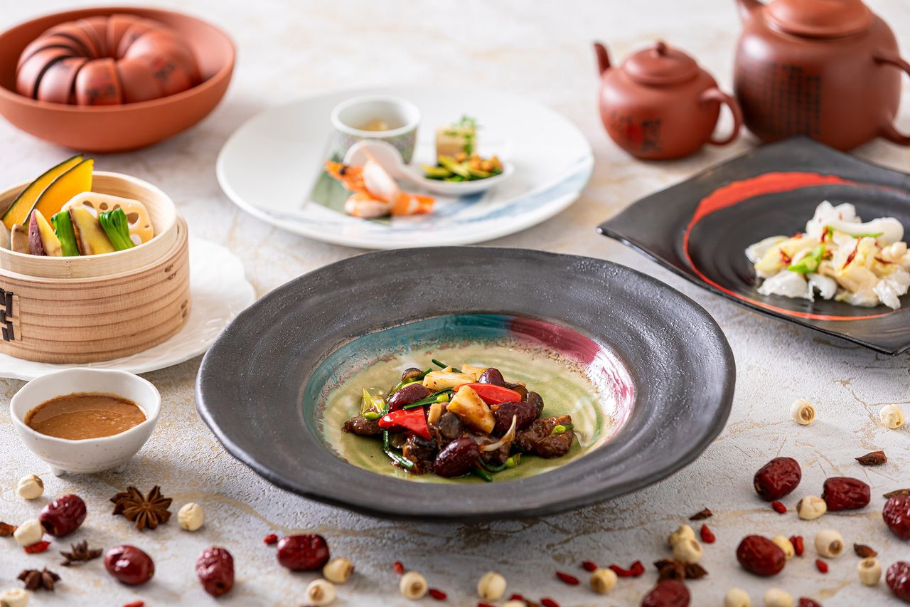 Medicinal cuisine x Itoshima vegetables lunch course ~Yang Guifei~