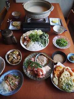 Kagoshima Prefecture Black Satsuma Chicken Mizutaki Course