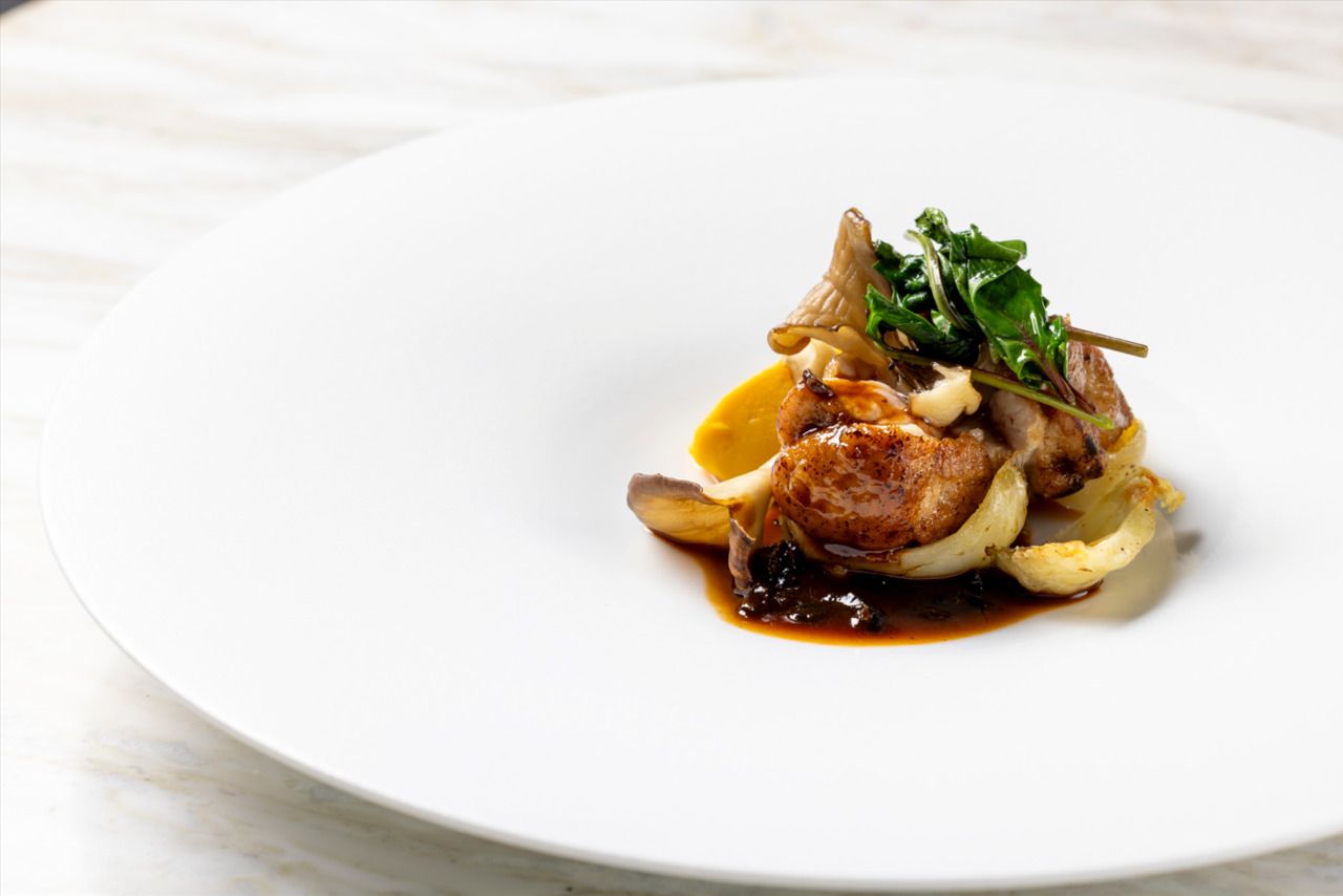 【Scénario】前菜・メインディッシュ・デザート 全3皿 ＋ 選べる1ドリンク付き