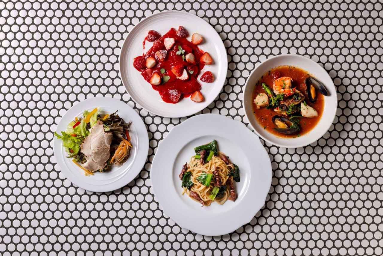 (Time Sale) [Lunch] Lunch Set 4 Course + 2 Free Item Upgrade + 1 Drink