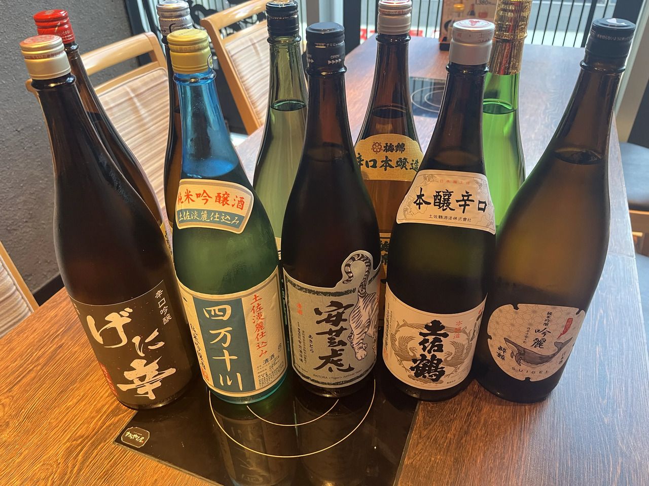 単品日本酒飲み放題120分2,970円(税込)