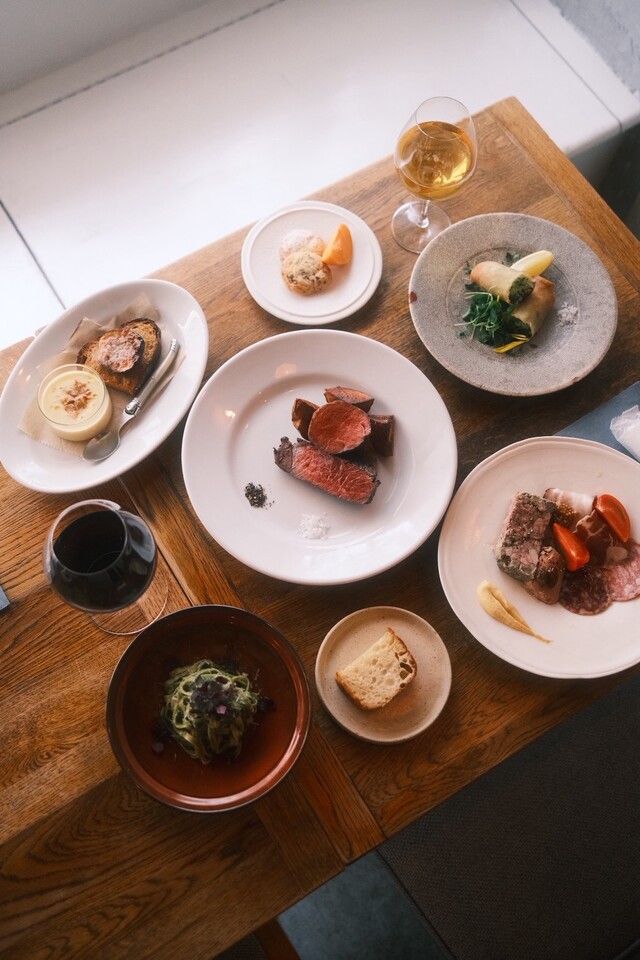 季節のおまかせコース＋デザートプレート