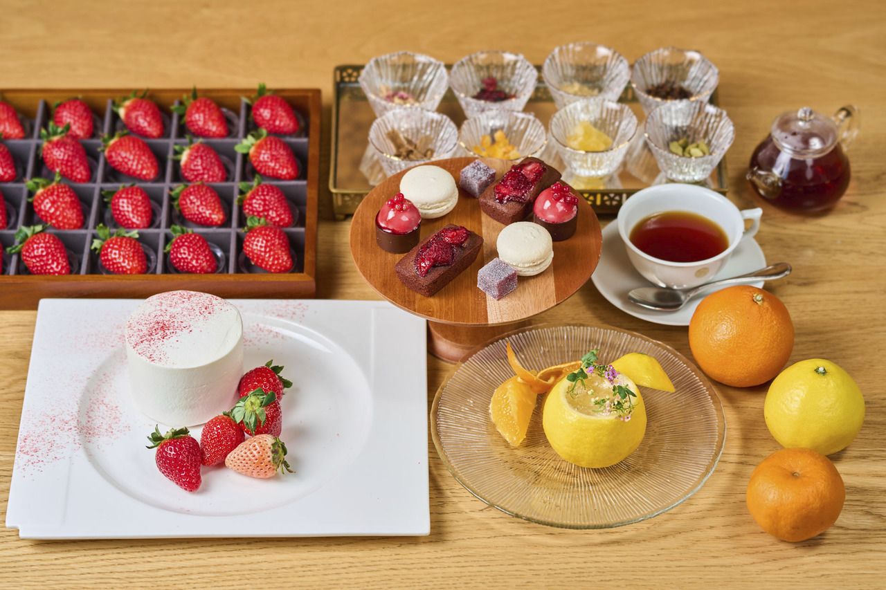 【火/水/木曜日限定12:30~】Special Afternoontea ~Strawberry Pairing~