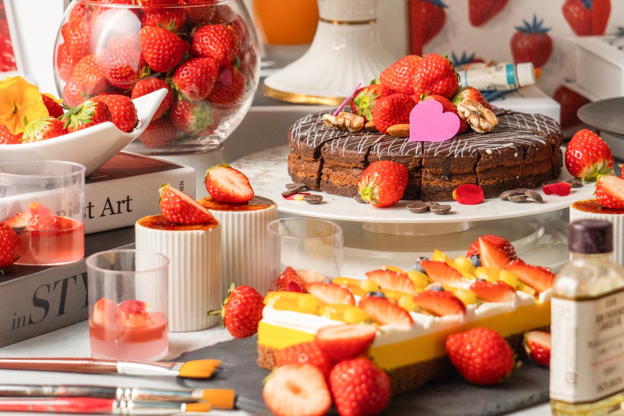 【日曜日限定】サンデーブランチ×ストロベリーブッフェ お子様 6～12歳　¥2900