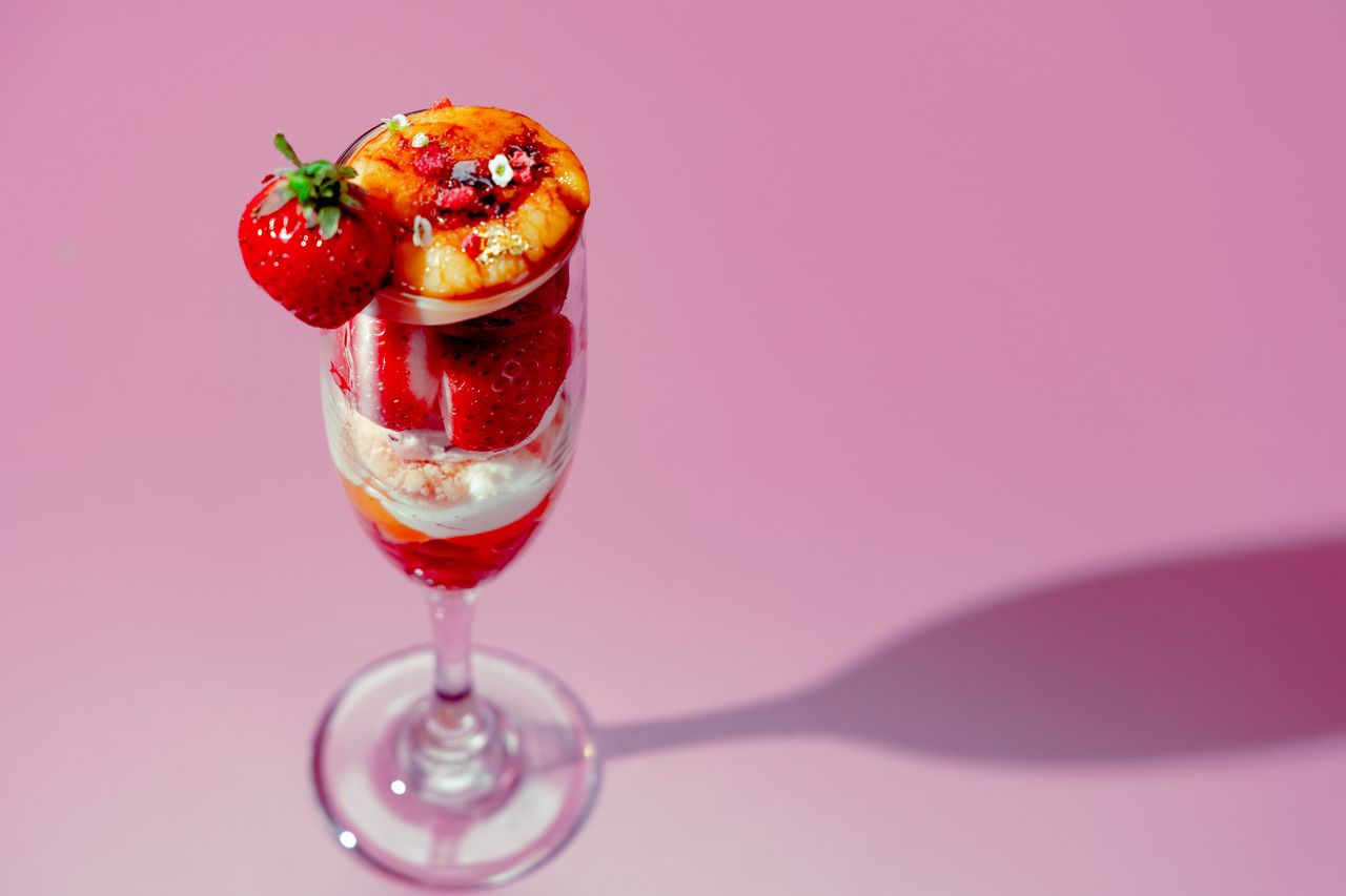Strawberry Brulee Parfait
