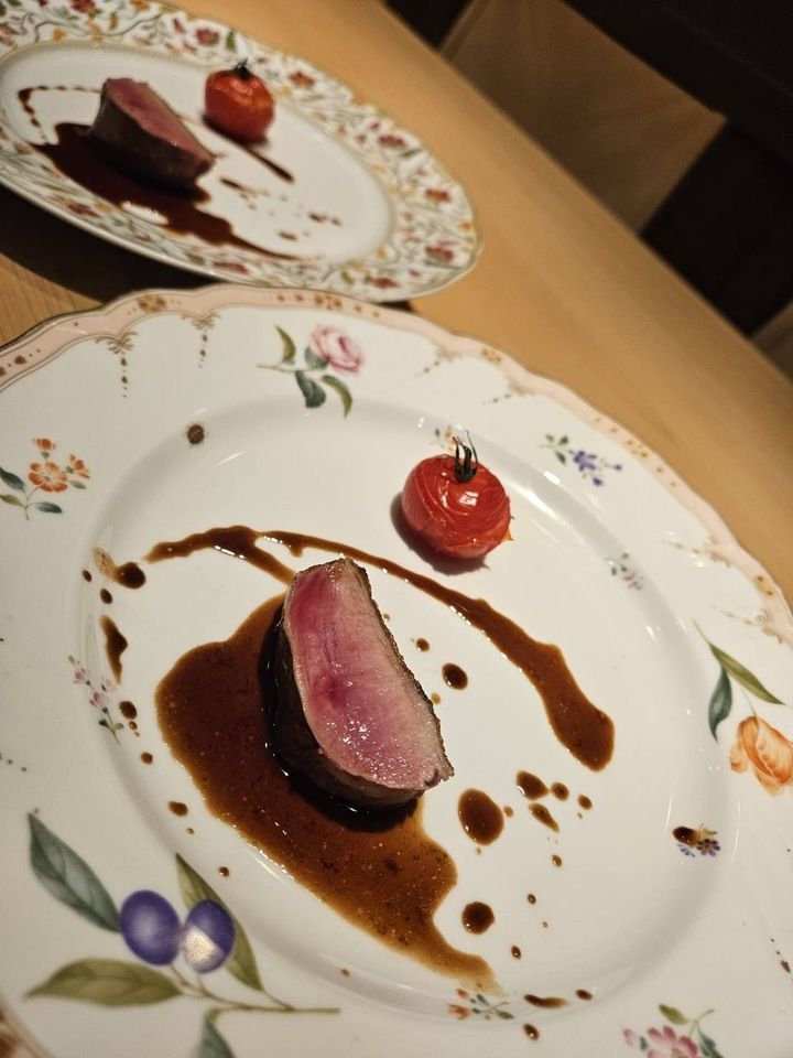 Dinner course: 8 dishes