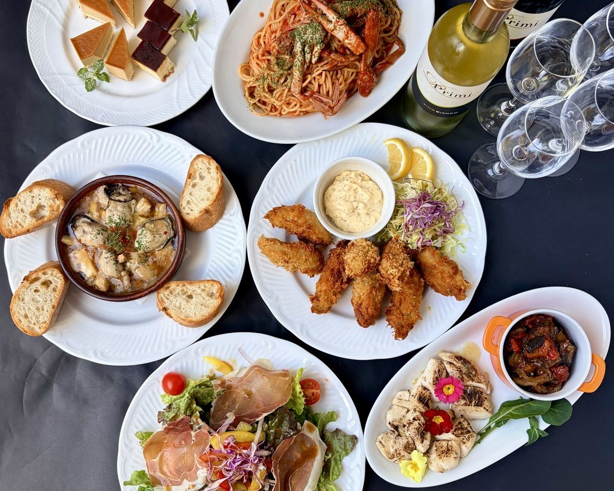 ラーメコース(春)5,000円全6品　(2時間飲み放題付)