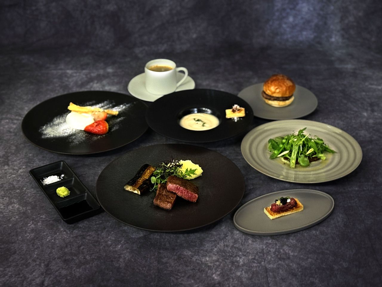 2026 Spring Lunch Teppanyaki Course: Takumi + Aged Japanese Black Wagyu Beef Upgrade