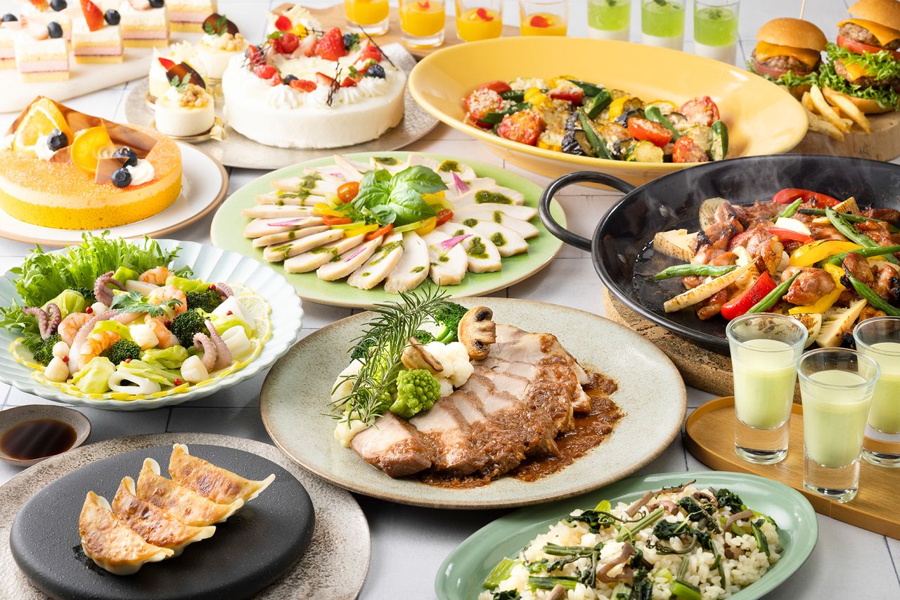 【13:30/90分制】4.5.6月/土日祝ランチビュッフェ「スプリング＆アーリーサマーフェア」