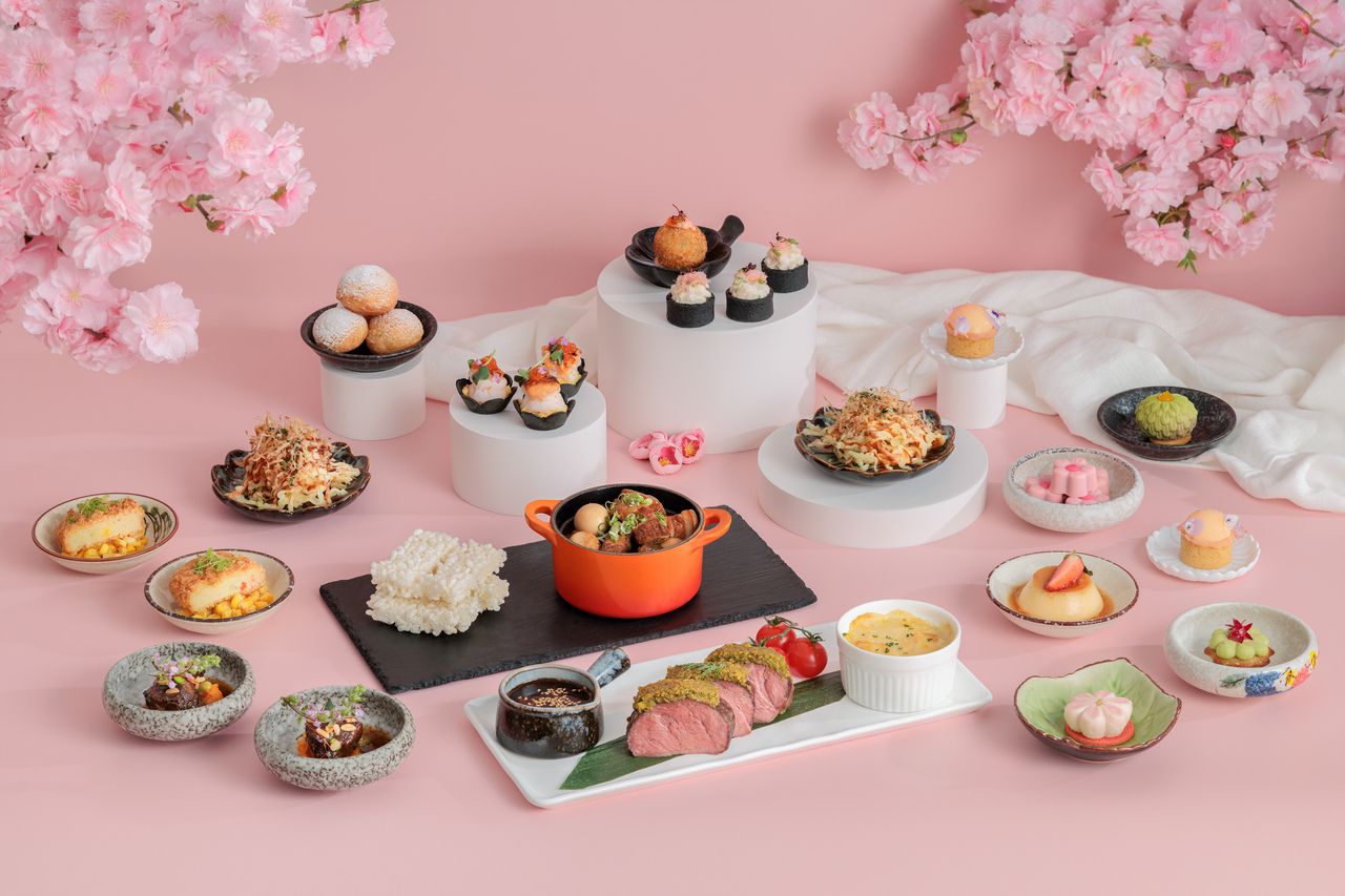 Weekday Springtime Sakura Afternoon Tea Buffet