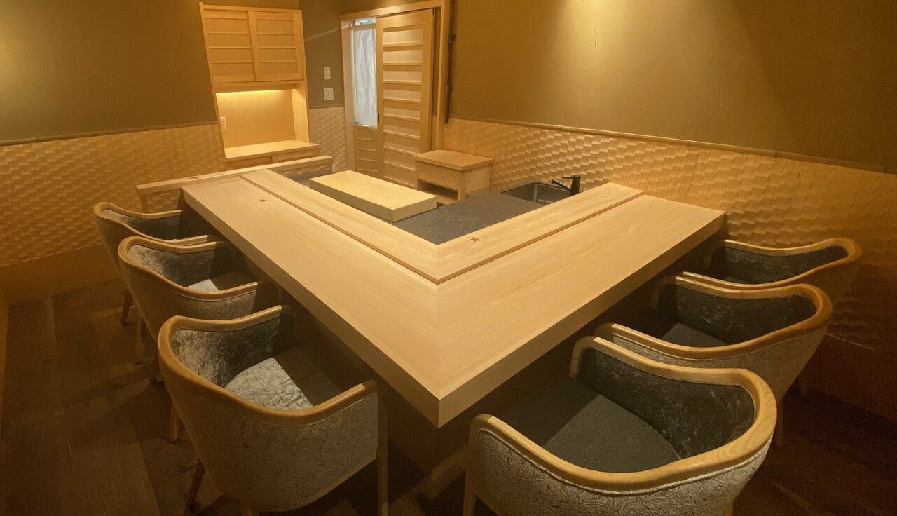 【プライベートカウンター】ランチにぎりコース　４月～５月