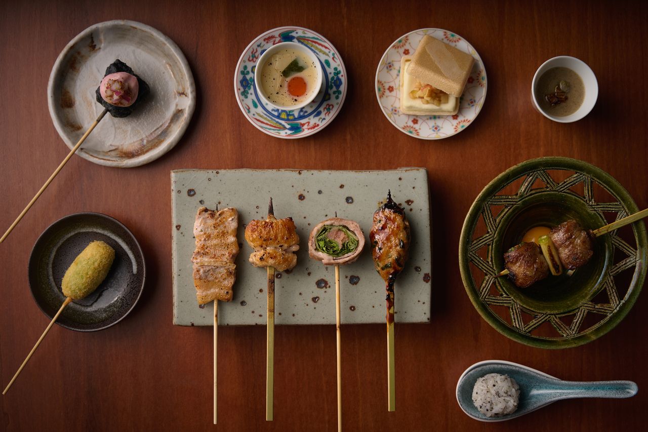 八兵衛烤鸡肉串套餐
