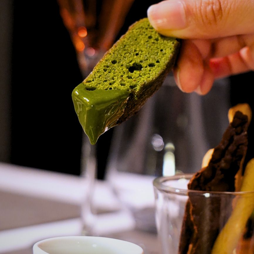 4/16~春のデザートコース「新緑の風薫る」乾杯ロゼスパークリング付き【DINNER】デザートコース