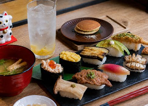 東京素食壽司高級套餐