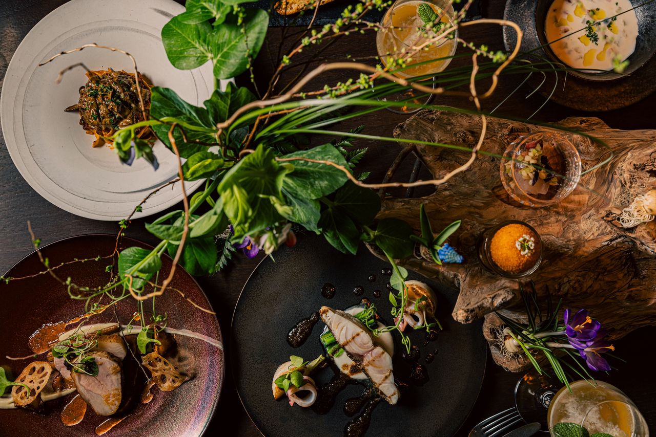Seasonal lunch course