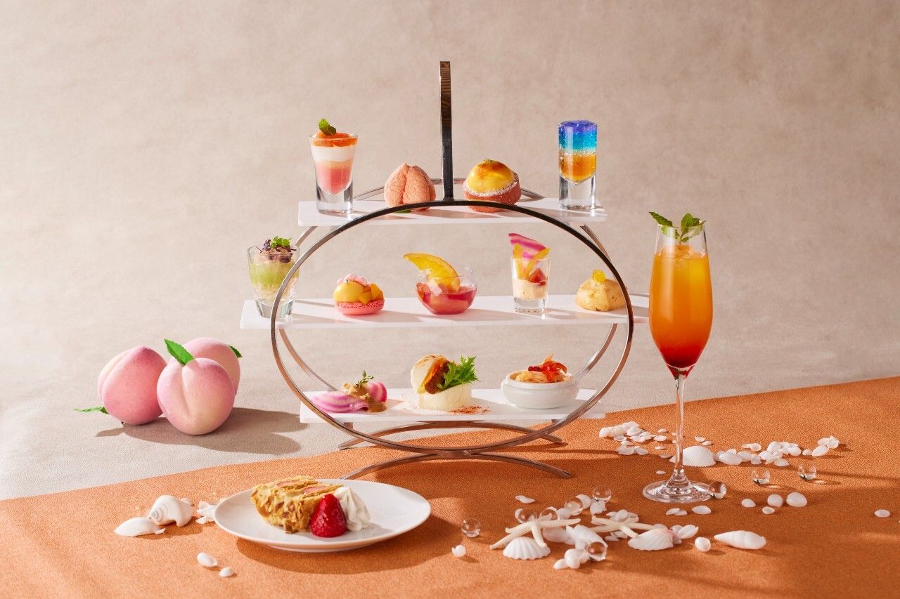 【7月1日至9月18日】蜜桃下午茶～日落蜜桃～+鸡尾酒（仅限工作日）