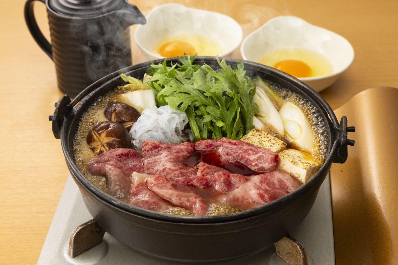 Wagyu Sukiyaki Course