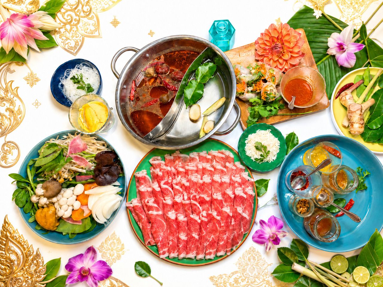 [Store Exclusive] Thai Lamb Shabu-Shabu Set