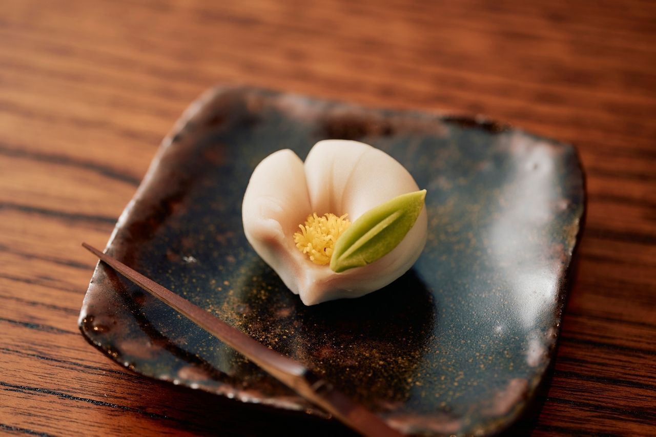 七月の小菓席（三菓三茶）