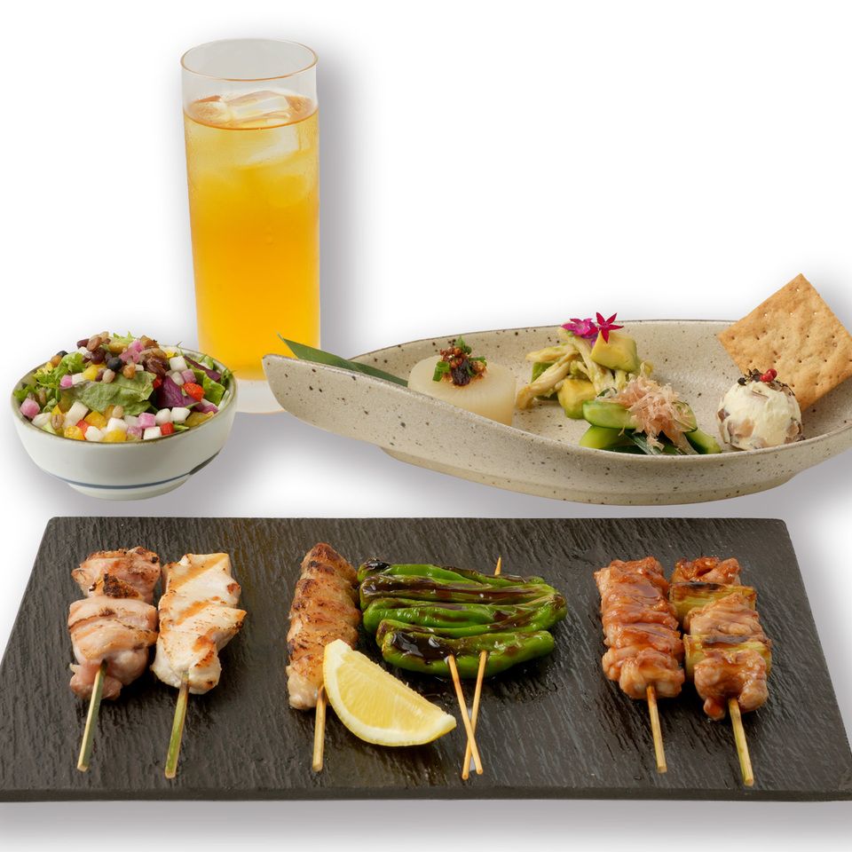 Chicken Yakitori Skewer Course