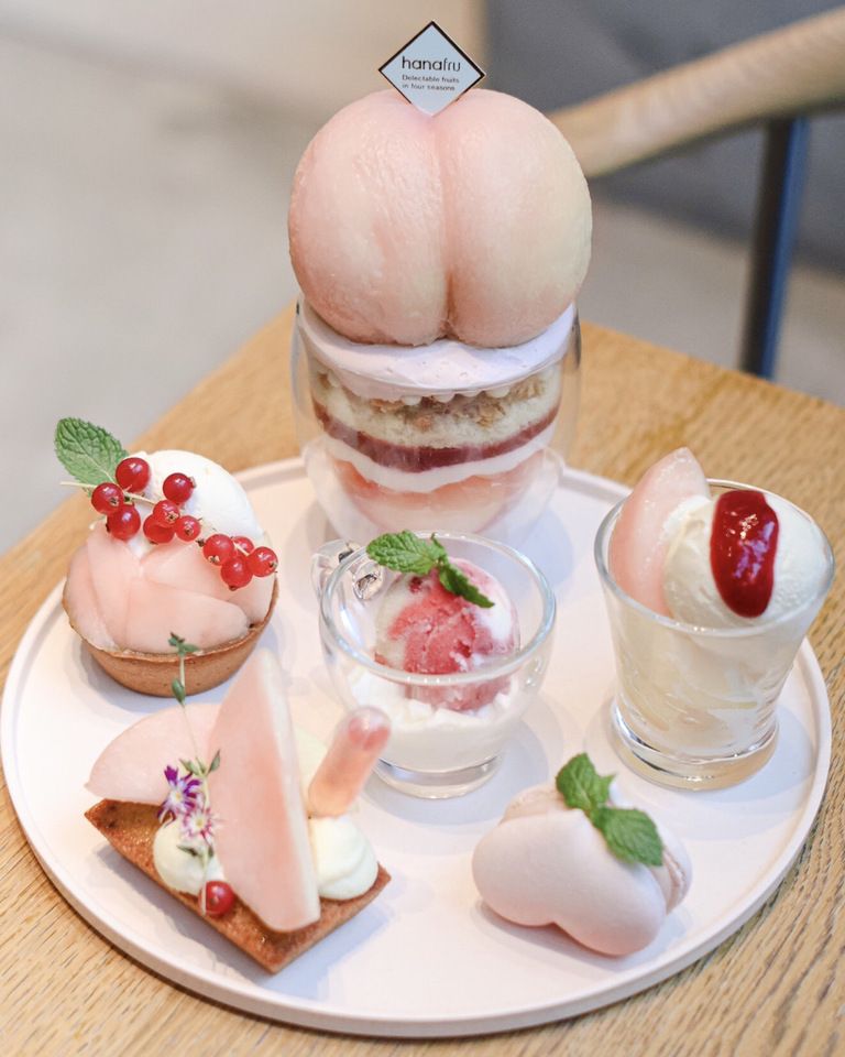 Peach Afternoon Tea