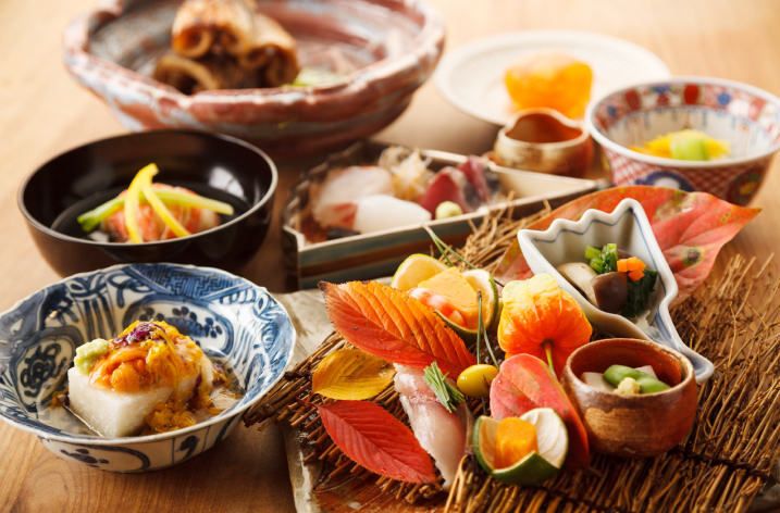 昼の懐石コース
