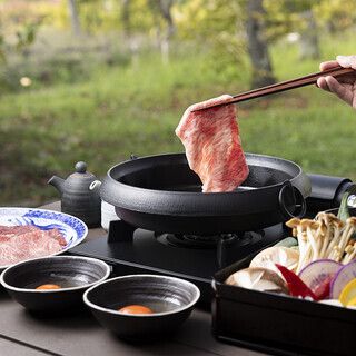 【Lunch Course *Plum】 Jūniten Sukiyaki