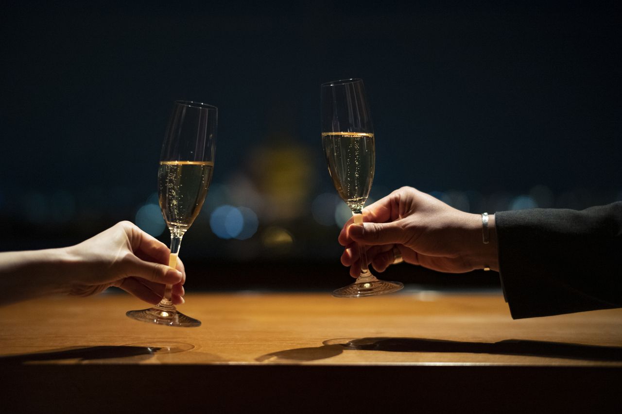 Bữa tối mùa thu kiểu Yasaka + Champagne (1 ly)
