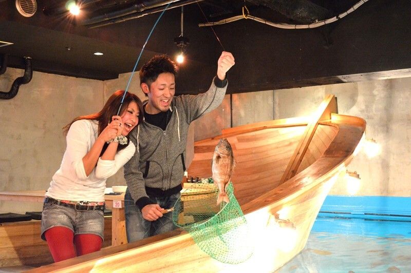  Fishing Delight Bountiful Catch Course ¥5,500 (excluding tax)　