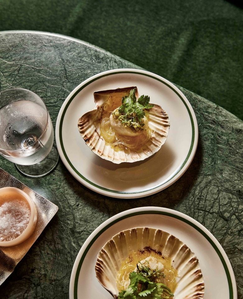 bills Ginza 10th anniversary dinner course