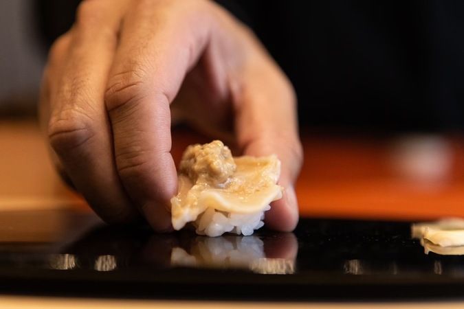 Sushi Fujisawa (inside Marutama 55)